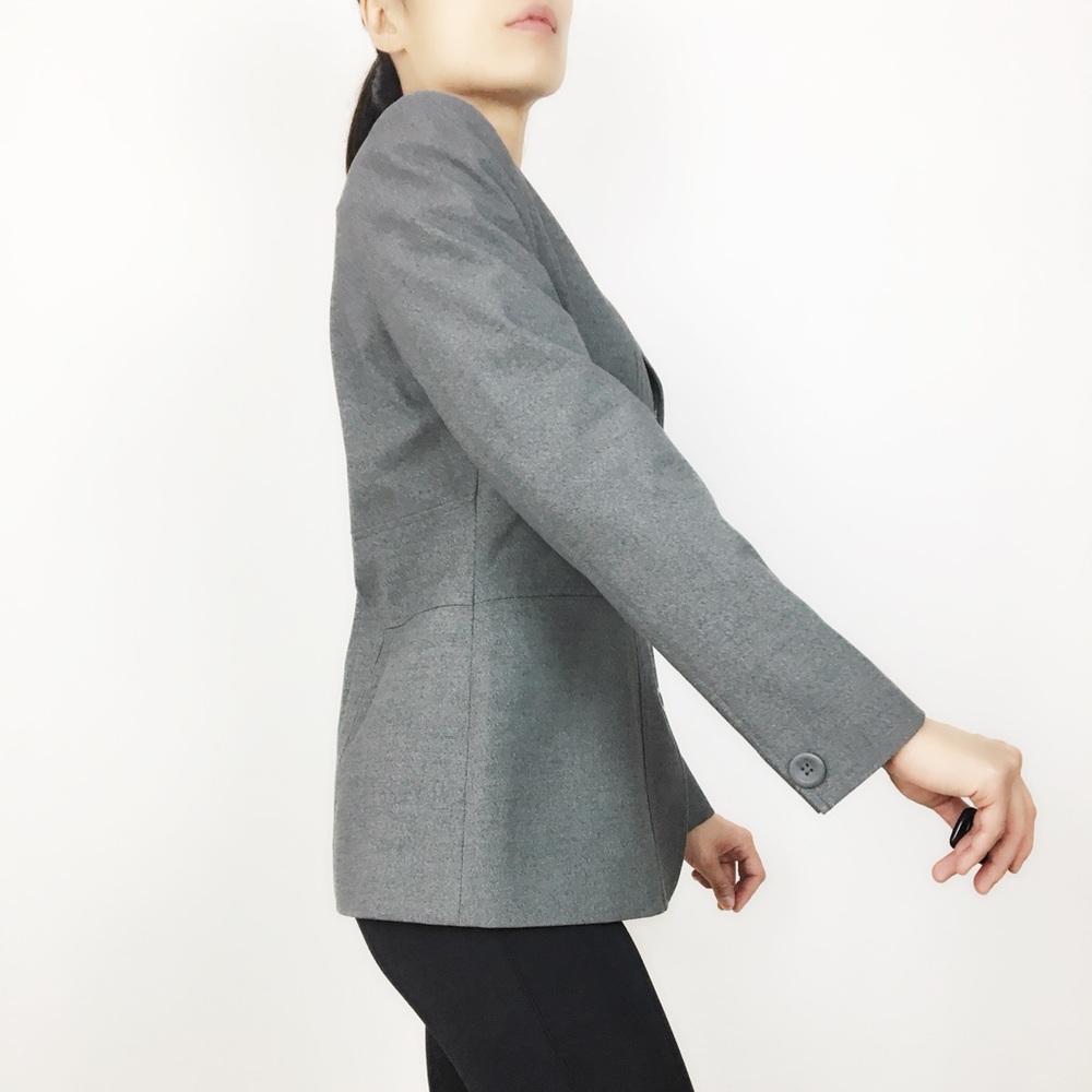 THE LIMITED GRAY BLAZER JACKET - Picture 8 of 8